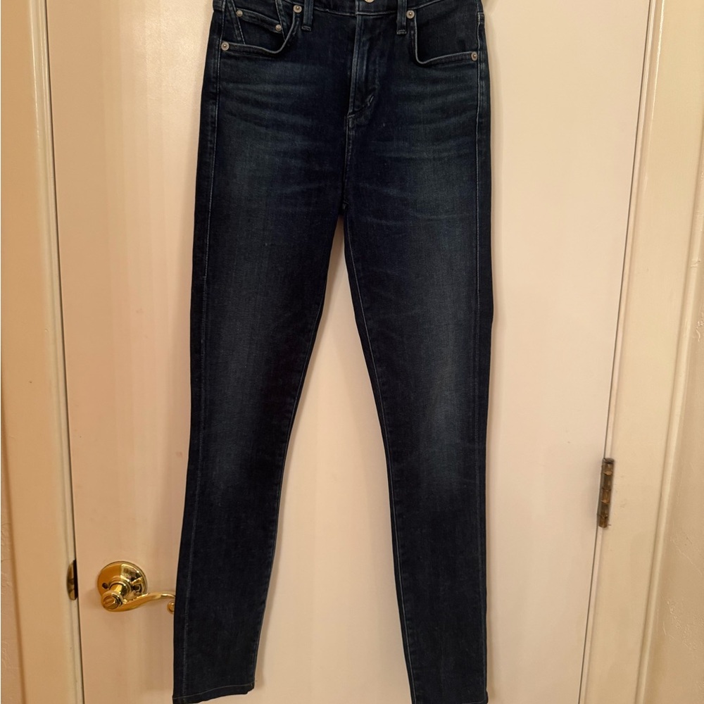 Citizens of Humanity Rocket High Rise Skinny Jeans – Size 23 – Dark Wash